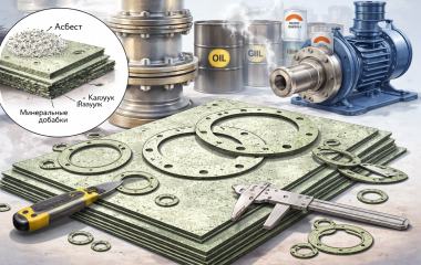 Паронит для прокладок: основные характеристики и критерии выбора перед покупкой