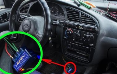 Где находится OBD разъем на Ланосе: Как подключить Ланос к OBD II и где найти OBD на Ланосе?